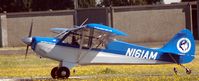 N161AM @ S50 - remarkable STOL on T/O, maybe saw me recording image - by Wolf Kotenberg