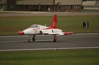 70-3027 @ EGVA - Taken at the Royal International Air Tattoo 2008 during arrivals and departures (show days cancelled due to bad weather) - by Steve Staunton