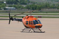 N2036F @ AFW - Bell 407 on the ramp at Alliance airport - by Zane Adams