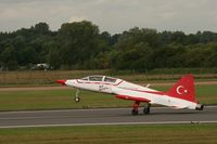 70-4005 @ EGVA - Taken at the Royal International Air Tattoo 2008 during arrivals and departures (show days cancelled due to bad weather) - by Steve Staunton