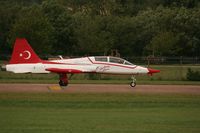 70-4005 @ EGVA - Taken at the Royal International Air Tattoo 2008 during arrivals and departures (show days cancelled due to bad weather) - by Steve Staunton