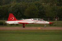 70-4017 @ EGVA - Taken at the Royal International Air Tattoo 2008 during arrivals and departures (show days cancelled due to bad weather) - by Steve Staunton