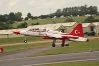 70-4017 @ EGVA - Taken at the Royal International Air Tattoo 2008 during arrivals and departures (show days cancelled due to bad weather) - by Steve Staunton