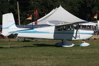 N5054A @ OSH - 1955 Cessna 172 Skyhawk, c/n 28054, EAA AirVenture 2008 - by Timothy Aanerud