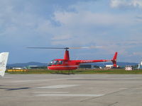 C-FRSV @ CYYR - Parked on Ramp At Woodward Aviation F.B.O. Goose Airport Lab. - by Frank Bailey