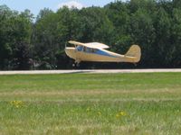 UNKNOWN @ OSH - Aeronca 11AC landing RWY 36 at Airventure 2008 - Oshkosh, WI - by Bob Simmermon