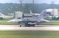 00-6057 @ NFW - UAE (3002) F-16F Block 60 out for a test flight at Lockheed Martin. Sorry for the dark sopt in the photo...fence got in the way...grrr - by Zane Adams