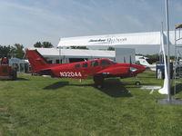 N32044 @ OSH - 2008 Hawker Beechcraft G58 BARON, two Continental IO-550-C 300 Hp each - by Doug Robertson