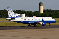 N655RW @ ORF - United Express (operated by Shuttle America) N655RW taxiing to the gate after arrival on RWY 5. - by Dean Heald