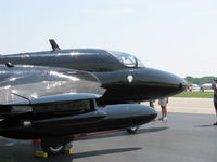 N81827 @ OSH - Hawker Siddeley HUNTER T75, one Rolls Royce Avon 203 10,050 lb thrust turbojet - by Doug Robertson