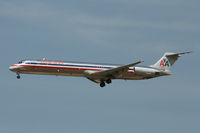 N448AA @ DFW - American Airlines landing 18R at DFW - by Zane Adams