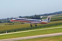N623AE @ CID - Airborne off Runway 9 - by Glenn E. Chatfield