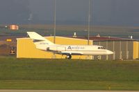 N158TW @ CID - Sitting way on the west side, seen from my dirty office window in the control tower. - by Glenn E. Chatfield