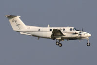 85-1267 @ LFI - USAF 1985 Beech C-12F Huron 85-1267 on short-final to RWY 26 at Langley AFB. - by Dean Heald