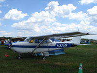 N3714F @ KOSH - Cessna 172 - by Mark Pasqualino