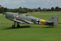 D-EQXD @ EGTH - 1. NQ+NR : Klem KI 35D (Privately owned) at Shuttleworth Evening Air Display 16 Aug 2008