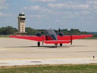 N9109R @ KOFF - BACK SIDE VIEW OF BEECH C18S - by Gary Schenaman