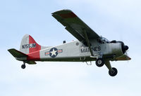 N755JM @ EBDT - Nice old warbird: seen at the old timer fly in.