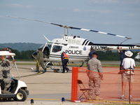 N107PD @ KOFF - OPD HELLICOPTER AT OFFUTT AFB 2008 - by Gary Schenaman