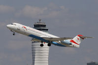 OE-LVA @ VIE - Fokker 100
