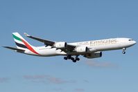 A6-ERJ @ NZAA - Emirates A340-500 - by Andy Graf-VAP