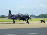 ZF349 @ EGXU - Tucano T.1 from 72(R)Sqn on the flightline at its home base - by Mike stanners