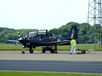 ZF374 @ EGXU - Tucano T.1 from 1FTS,seen here at its home base - by Mike stanners