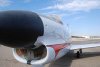 53-841 @ KONO - Sabre Parked at Ontario Airport. Part of the Merle Maine collection - by Bluedharma