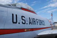 53-841 @ KONO - Sabre Parked at Ontario Airport. Part of the Merle Maine collection - by Bluedharma