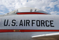 53-841 @ KONO - Sabre Parked at Ontario Airport. Part of the Merle Maine collection - by Bluedharma