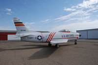 53-0841 @ KONO - Sabre Parked at Ontario Airport. Part of the Merle Maine collection - by Bluedharma