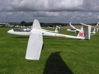 G-CHHH - LS6 Glider at Dunstable - by Simon Palmer