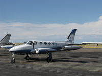 C-FFZJ @ CYS - 1973 Cessna 340, two Continental TSIO-520-K 285 Hp each - by Doug Robertson