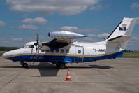 T9-AAK @ LHBP - Icar Air Let 410 - by Yakfreak - VAP