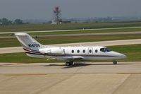 N147QS @ CID - Taxiing to Landmark FBO