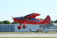 N81361 @ KOSH - Fairchild 24R-46 - by Mark Pasqualino