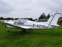 G-AZYD @ X3SI - Staffordshire Gliding Club, Seighford Airfield - by chris hall