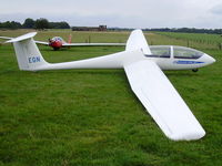 BGA2676 @ X3SI - Grob G-103 Twin II, Staffordshire Gliding Club, Seighford Airfield - by chris hall