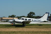 N47347 @ KOSH - Piper PA-34-200T - by Mark Pasqualino