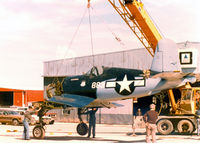 N9964Z @ FTW - CAF Corsair headed for LTV for rebuild