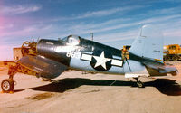 N9964Z @ FTW - CAF Corsair headed to LTV for rebuild.