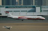 N168CF @ VHHH - This MD-87 belongs to Sunrider Corporation