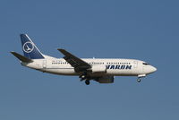 YR-BGA @ EBBR - flight RO371 is descending to rwy 02 - by Daniel Vanderauwera