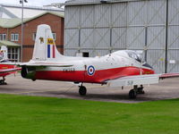 XW358 @ EGWC - Hunting Jet Provost T5A, 1 SoTT - by chris hall
