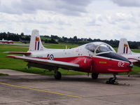 XW330 @ EGWC - Hunting Jet Provost T5A, 1 SoTT, alongside XW420 - by chris hall