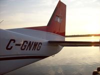 C-GNWG - A nice tail shot at 530 am - by Duncan Danard