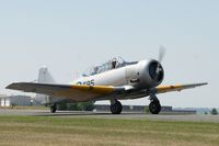 N13595 @ KFCM - CAF Harvard at AirExpo 2008, Flying Cloud Airport, Eden Prairie, MN - by Peter J. Markham