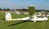 G-CJOE - Competitor in the Midland Regional Gliding Championship at Husband's Bosworth - by Terry Fletcher