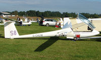 G-CHUW - Competitor in the Midland Regional Gliding Championship at Husband's Bosworth - by Terry Fletcher