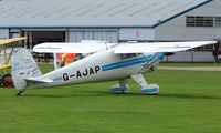 G-AJAP @ EGBK - 1946 Luscombe also wears NC45778 - Visitor to Sywell on 2008 Ragwing Fly-in day - by Terry Fletcher